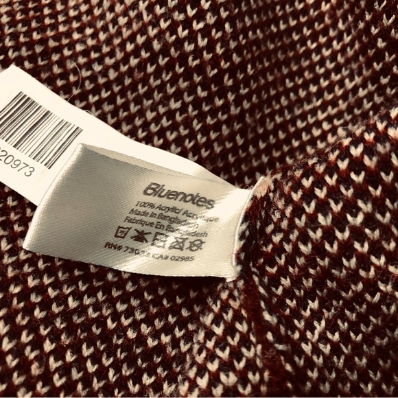 Bluenotes Boho Aztec/Southwestern Poncho/Cape with Fringe, O/S - Picture 10 of 10